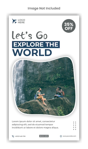 Reise-Social-Media-Instagram-Story-Template-Design
