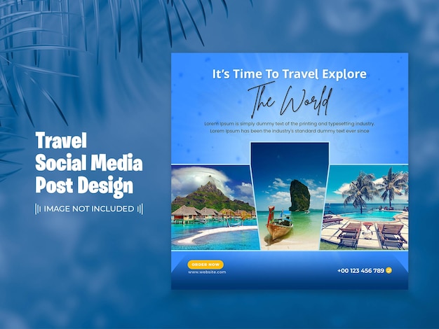 Reise social media post design