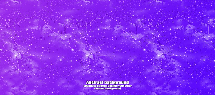 PSD relâmpagos infinitos e sem costura e abstração de estrelas com fundo colorido de textura isolada