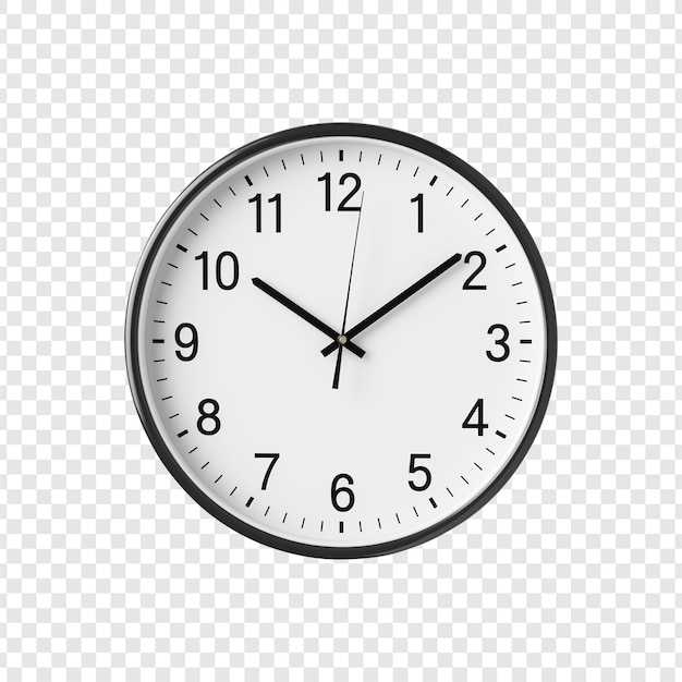 Relógio de parede mostrando as horas