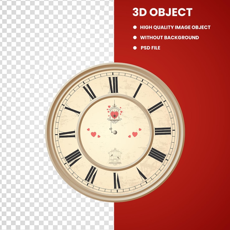 PSD el reloj del amor