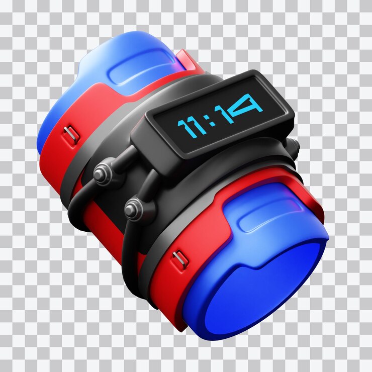 PSD reloj inteligente 3d ilustración