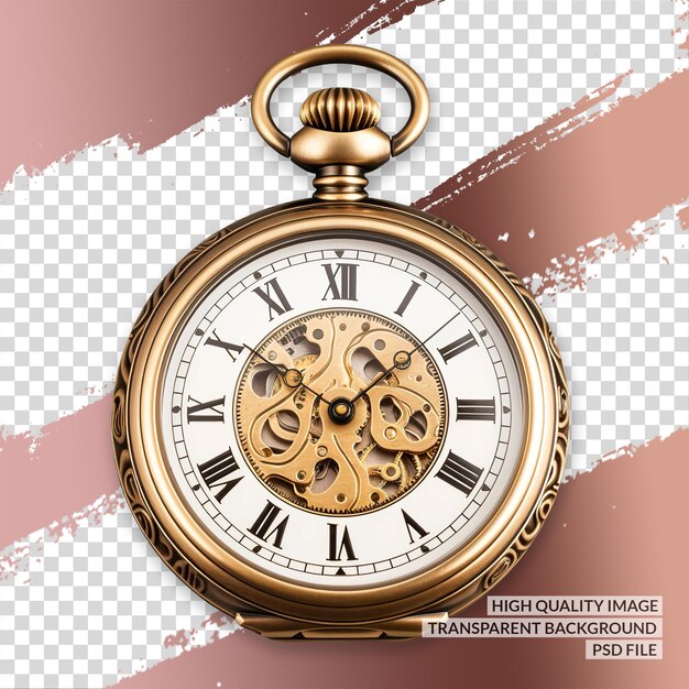 PSD reloj de parada 3d png clippart trasfondo aislado transparente