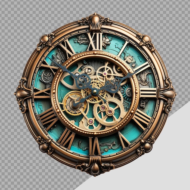 PSD reloj png aislado en fondo transparente