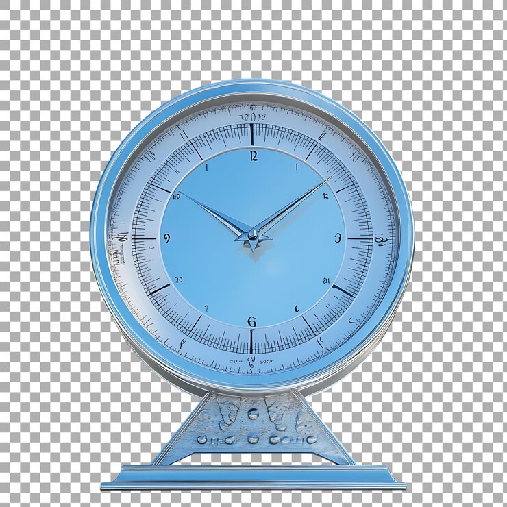 PSD reloj de sol de mesa png contra un fondo transparente para proyectos de diseño exterior o decorativo de jardín