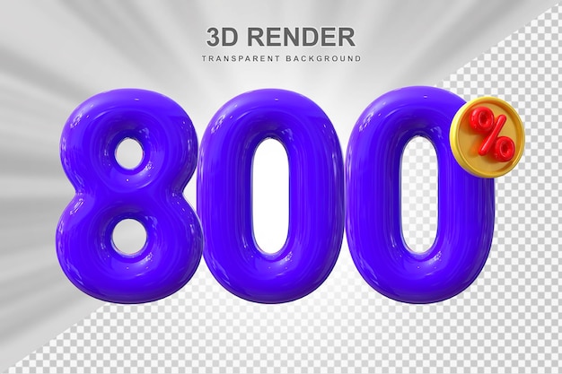 Une remise de 800% sur le 3D.