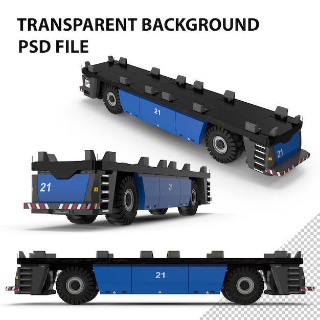 PSD remorque agv électrique png