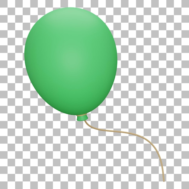 PSD render 3d aislado de icono de globo psd