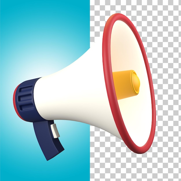 Render 3D de altavoz