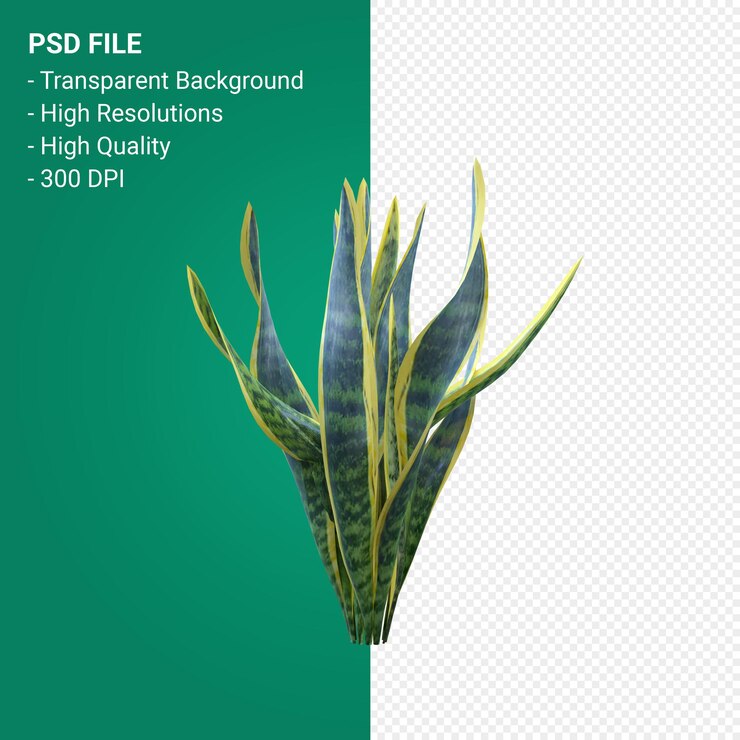 PSD render 3d de árbol aislado