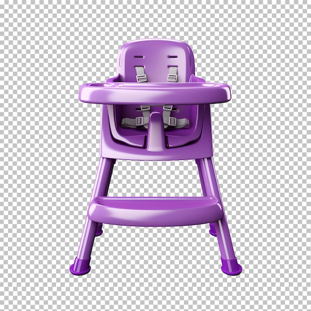 PSD render 3d du fauteuil pour nourrir les bébés