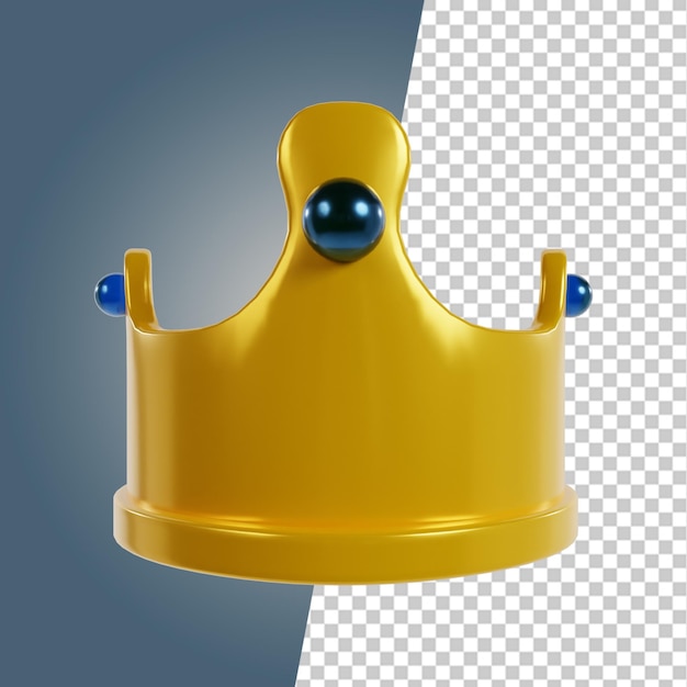 PSD render 3d del elemento icono del juego de guerra.