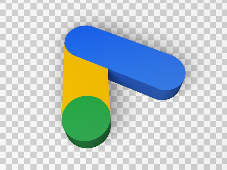 PSD render 3d del icono de google ads