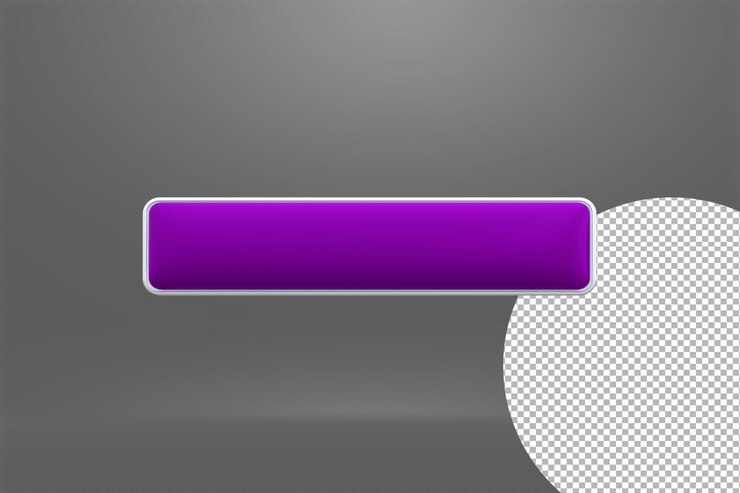 PSD render 3d tombol