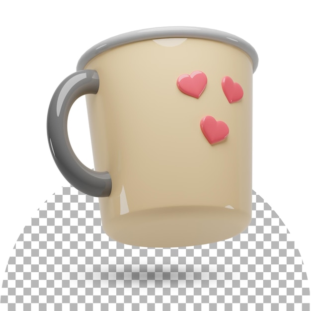 Render 3D de vidrio