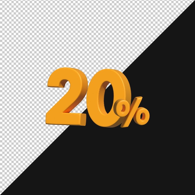Rendering 3D 20 sconti