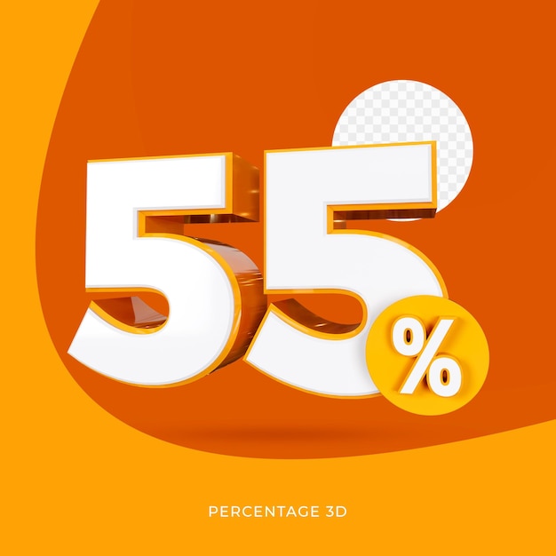 Rendering 3D al 55 percento