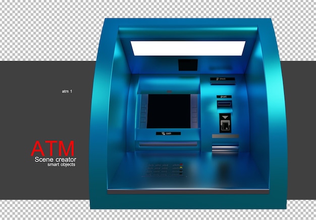 rendering 3d atm