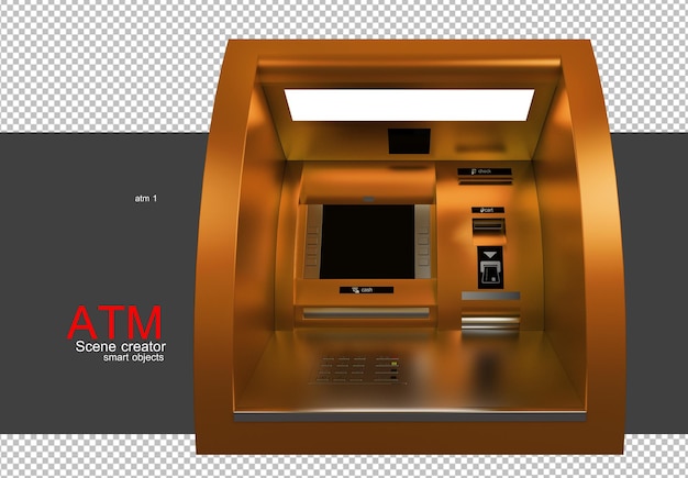 rendering 3d atm