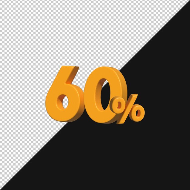 Rendering 3D con uno sconto del 60 per cento