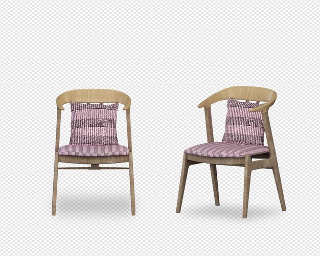 Rendering 3D del concetto di divano