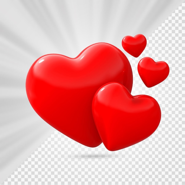 Rendering 3D del cuore