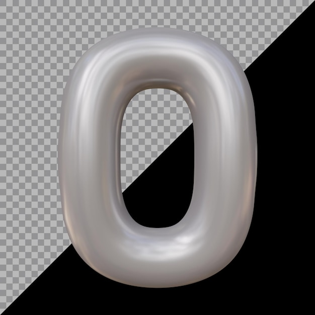 Rendering 3D del palloncino numero 0