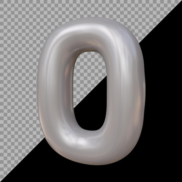 Rendering 3D del palloncino numero 0