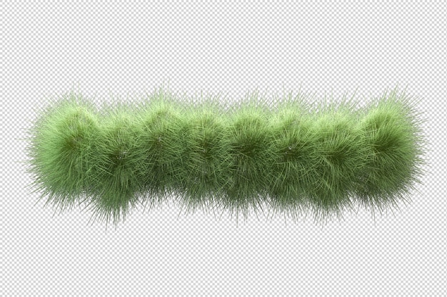 Rendering 3D del rendering di paesaggi naturali