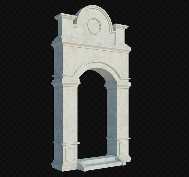 Rendering 3D della struttura dell'edificio su isolato