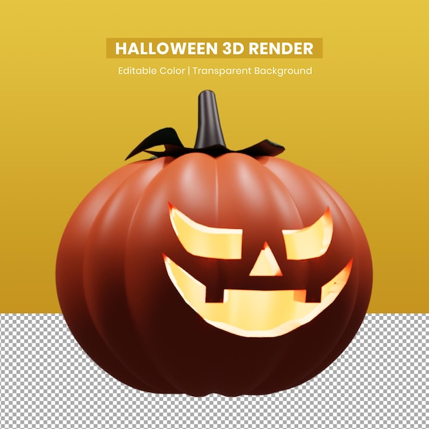 Rendering 3D di cose di Halloween