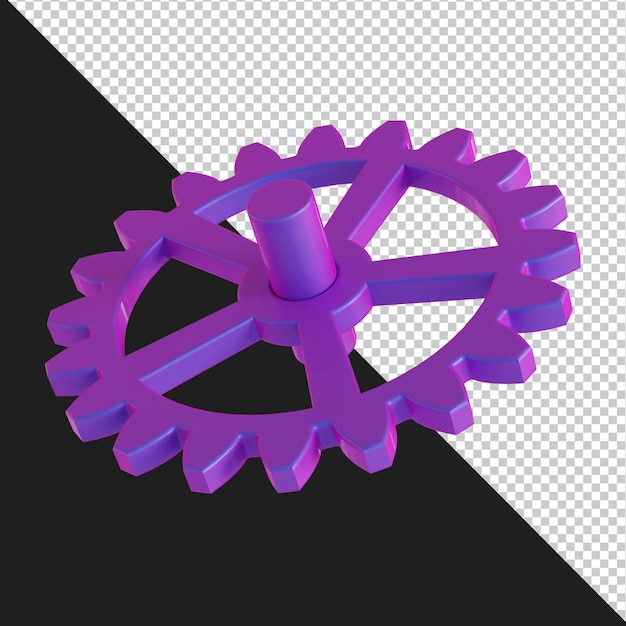 Rendering 3d di design del materiale gradiente futuristico di forma geometrica astratta