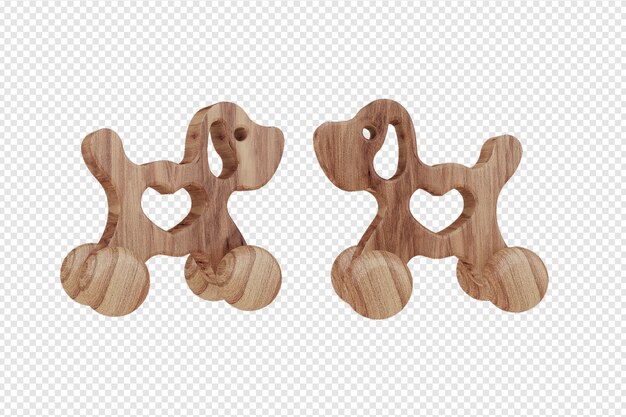 Rendering 3d giocattolo per bambini