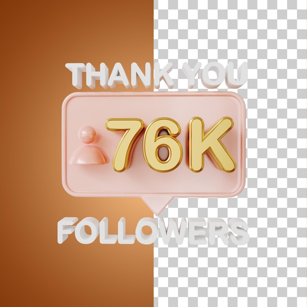 Rendering 3D in oro da 76k follower