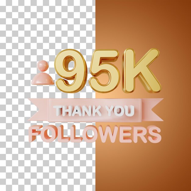 Rendering 3D in oro da 95k follower