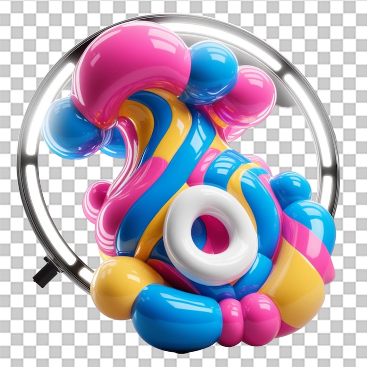 PSD rendering 3d isolato dell'icona bubble chat psd per conversazioni digitali