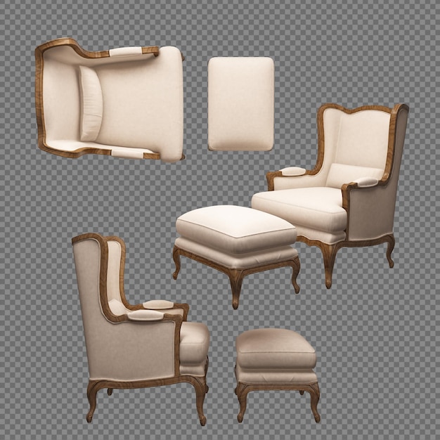 Rendering 3d Mobili e accessori