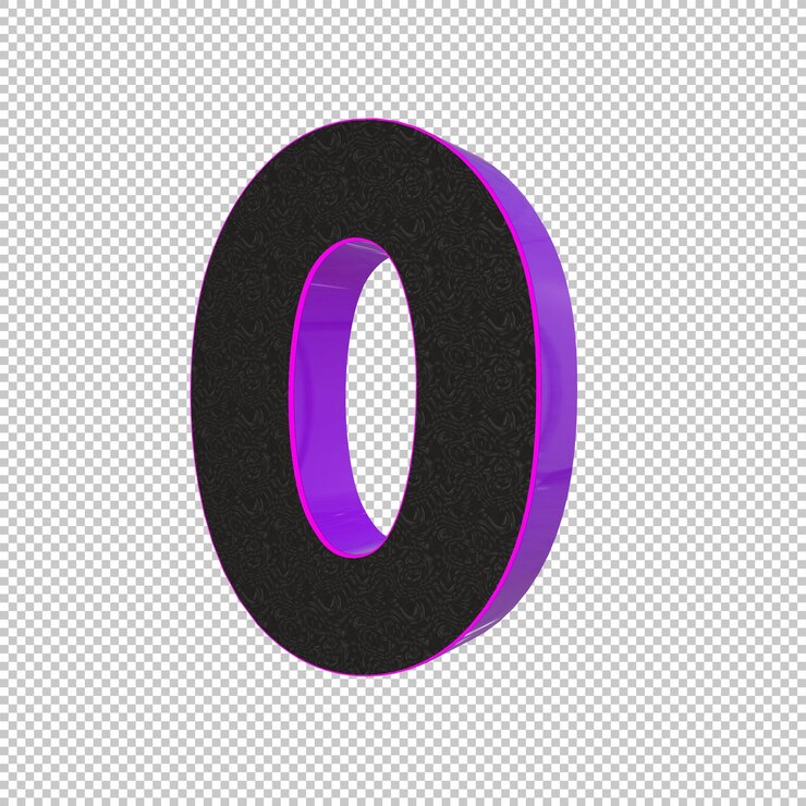 Rendering 3d numero 0