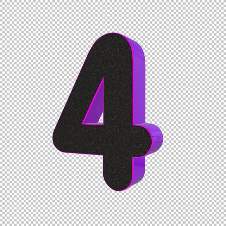 Rendering 3d numero 4
