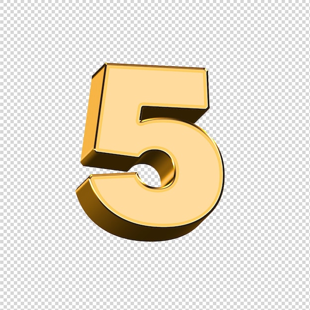 Rendering 3D Numero 5