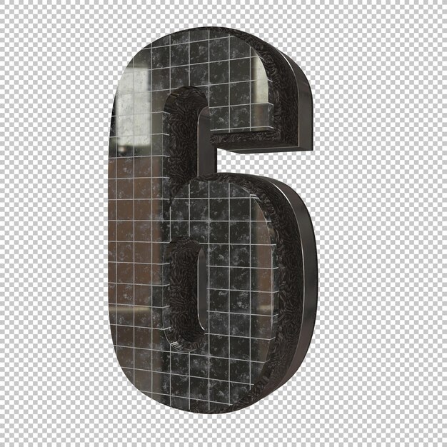 Rendering 3d numero 6