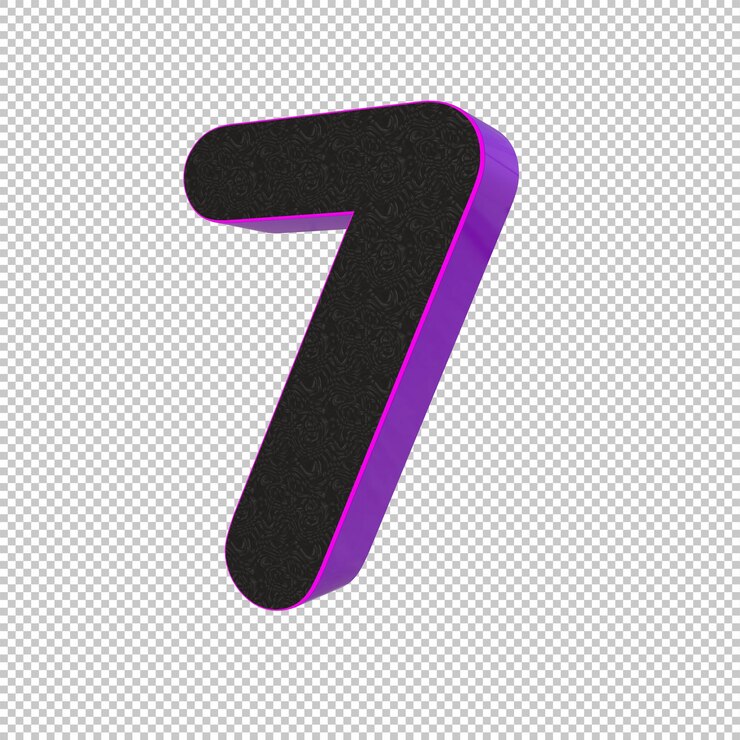 Rendering 3d numero 7