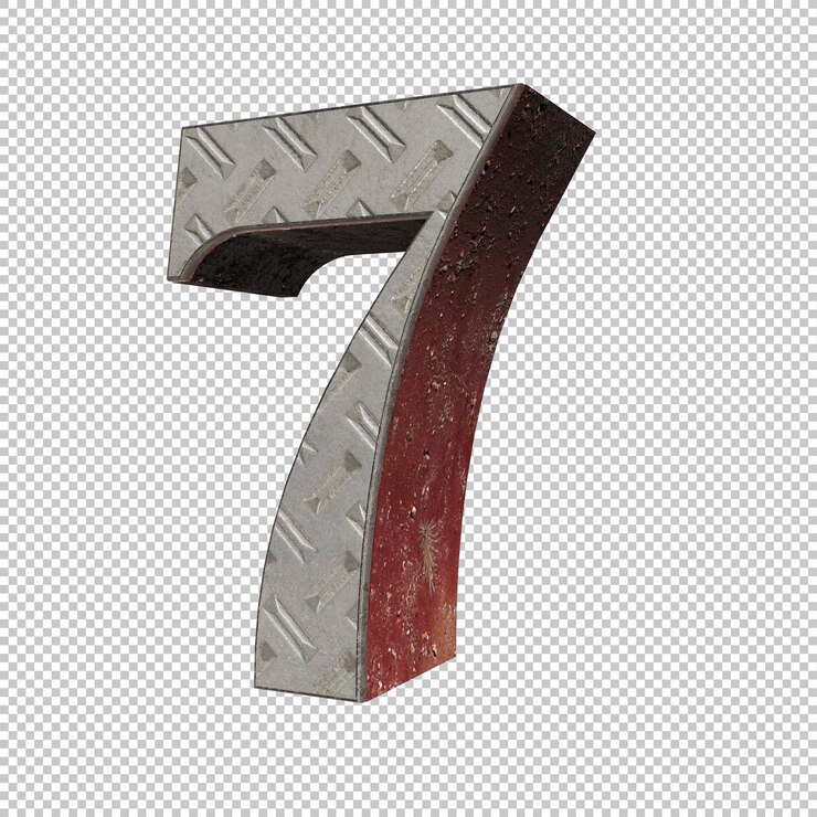 Rendering 3d numero 7
