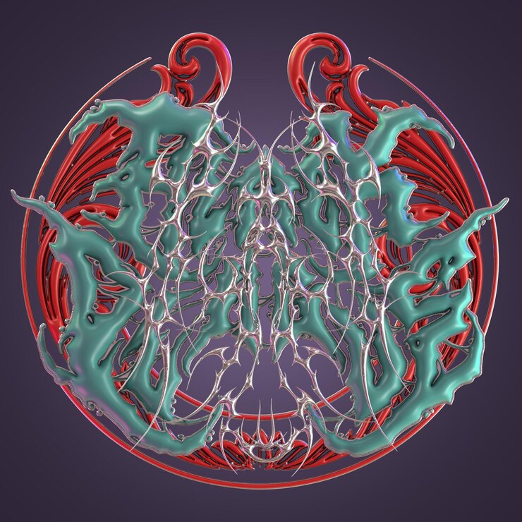 PSD rendering 3d tribal