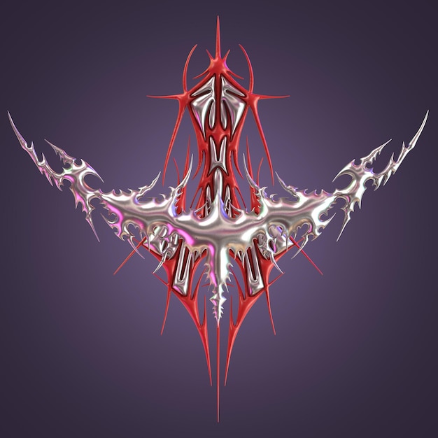 rendering 3D tribale