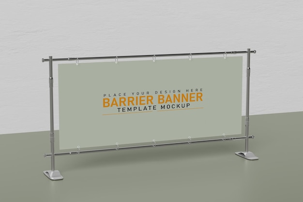 Rendering del modello di banner