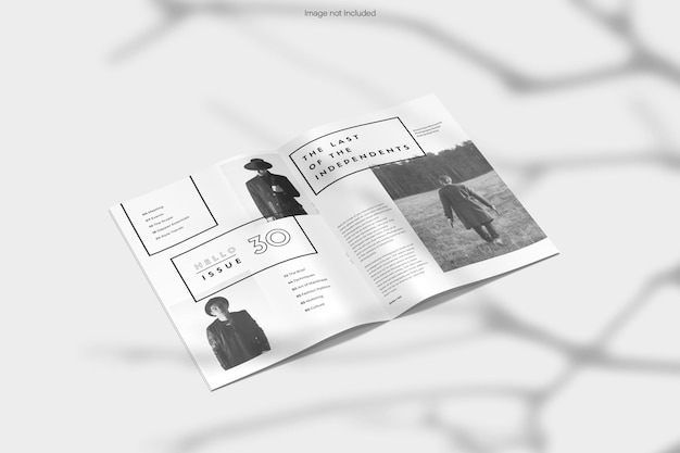 Rendering des magazin-mockup-designs