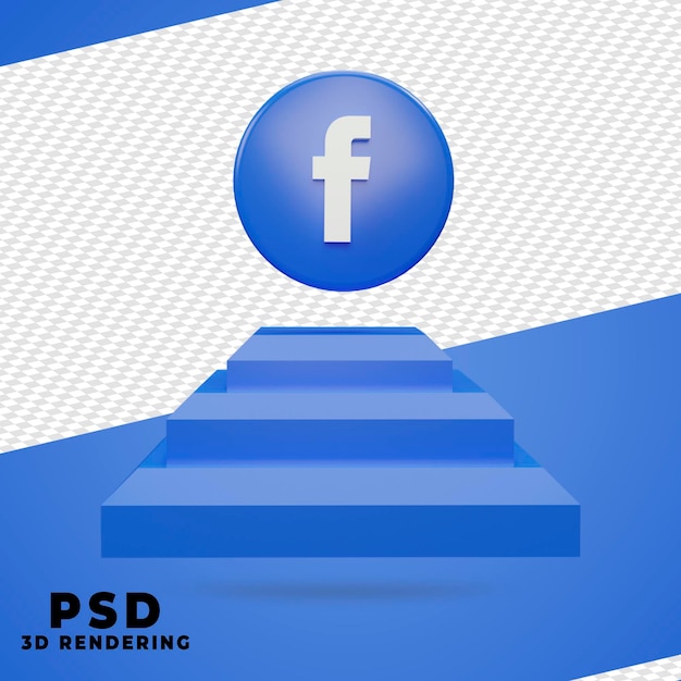 Rendering di facebook box 3d