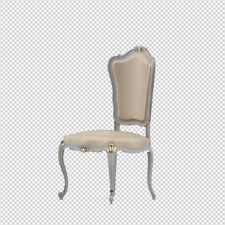 PSD rendering isolato sedia 3d