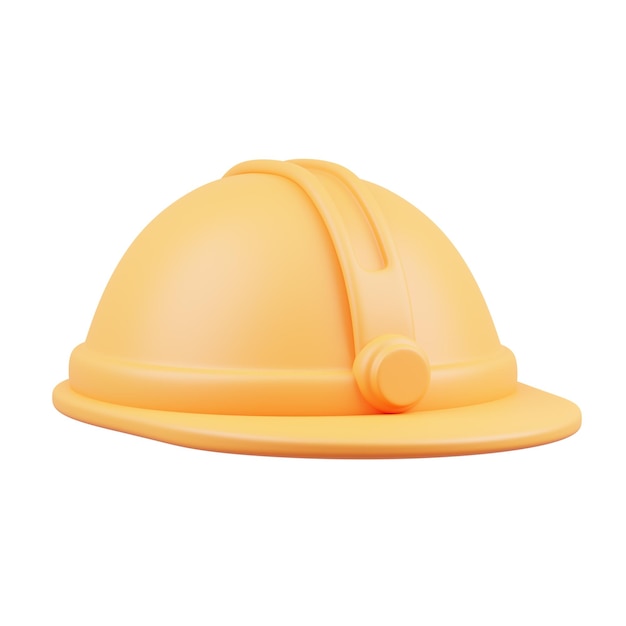 Renderização 3D de equipamentos de construção de edifícios